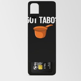 Tabo Filipino Philippines Hygiene Android Card Case