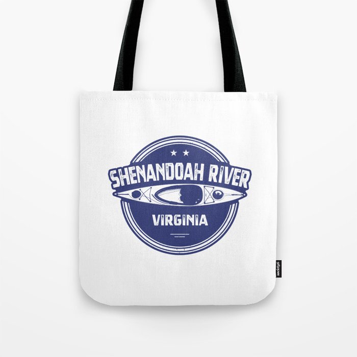 Shenandoah River Virginia Kayaking Tote Bag