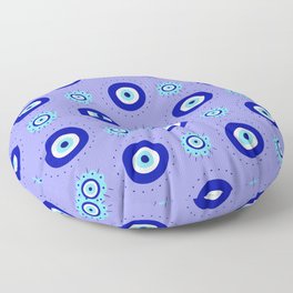 Nazar Boncugu, Nazar Amulet, The Evil Eye Protection, Mau Olhado, Jettatura, Mavi Boncuk, Göz Boncug Floor Pillow