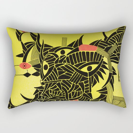 - down - Rectangular Pillow