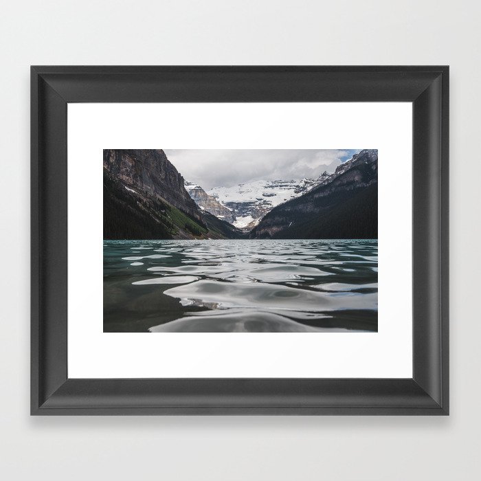 Lake Louise Photography | Mountain View | Alberta Landscape Framed Art Print