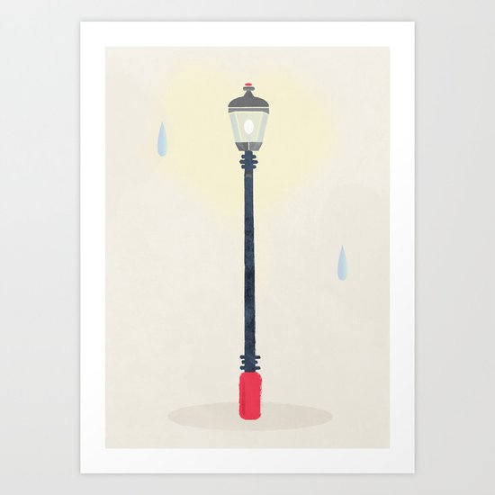 Light up Art Print
