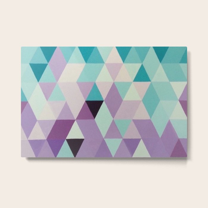 Triangles are my favourite shape Metal Print by amber____young Society6