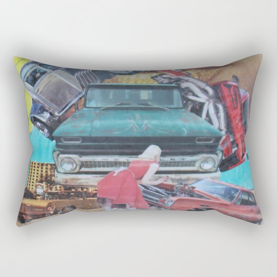 Hot Rod Rectangular Pillow