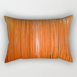 ORANGE STRINGS Rectangular Pillow