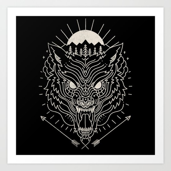 BEAST MODE Art Print