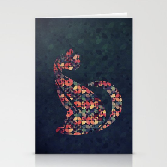 The Pattern Cat Stationery Cards