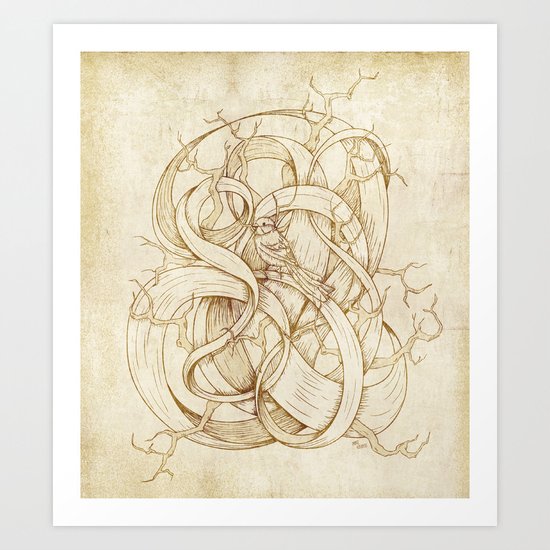Escape Art Print