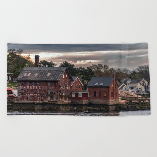 Gloucester Paint Factory Beach Towel
