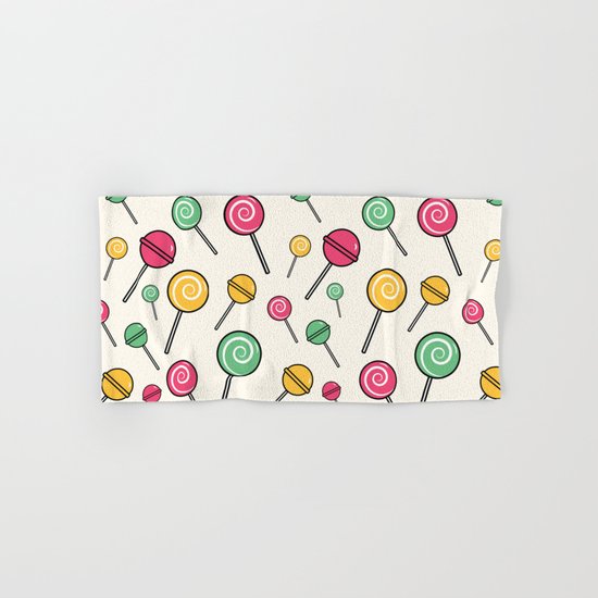 Lolli-lollipop Hand & Bath Towel