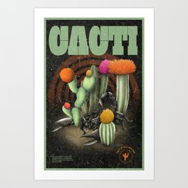 Plant Poster - Cacti Art Print
