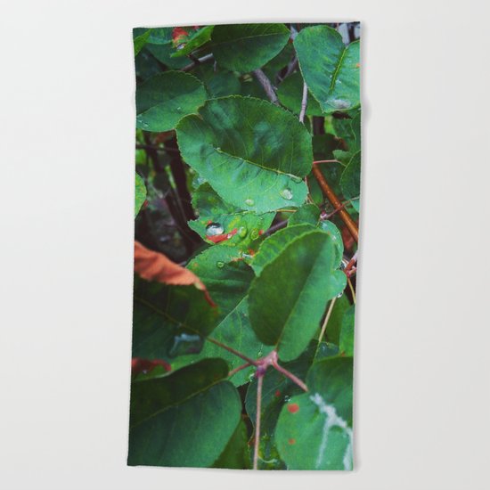 Leaves Beach Towel