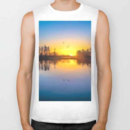 Soundtrack of silence Biker Tank