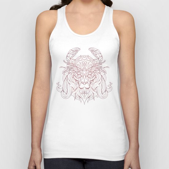 Lion Crab Unisex Tank Top