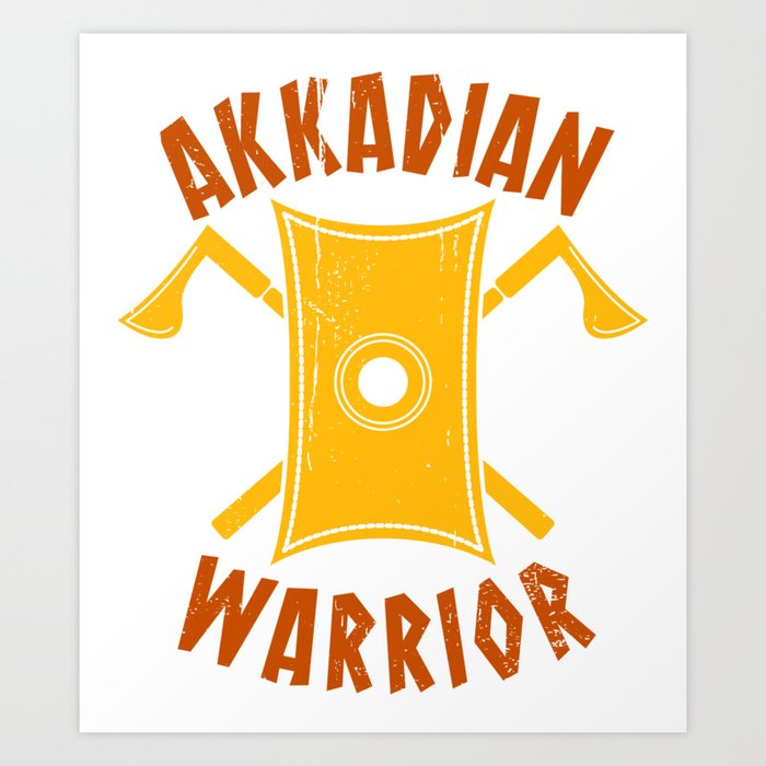 Akkadian Warrior Art Print