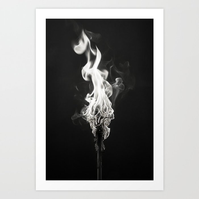 Flame Art Print