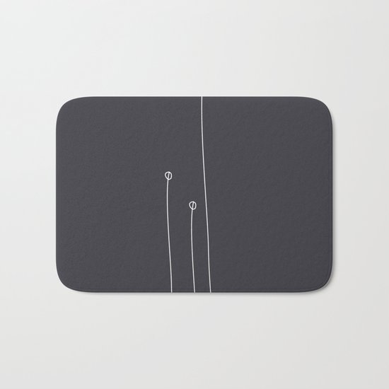 Abstract #Minimal #Nature Bath Mat