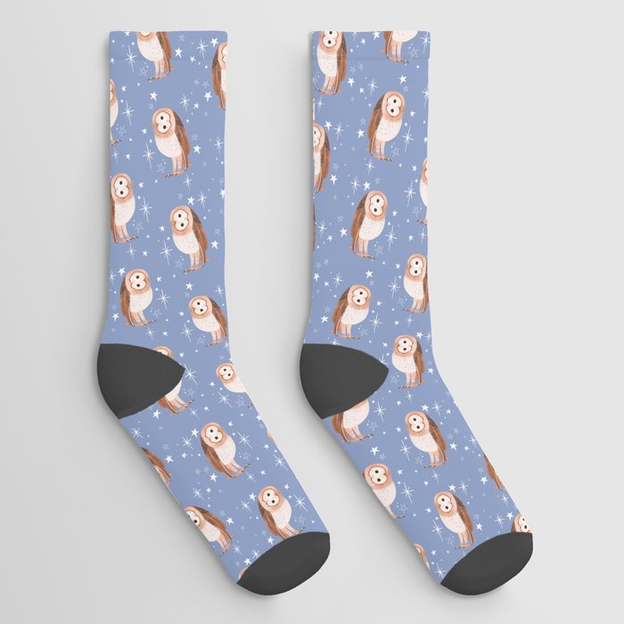 Barn Owl Socks