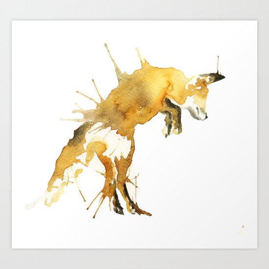 Red Fox Art Print