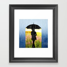 Umbrella Framed Art Print
