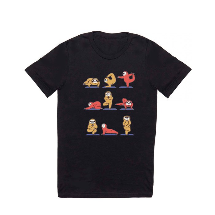 Sloth Yoga T Shirt
