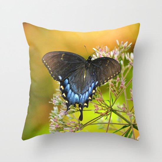 Poetry in Motion Throw Pillow