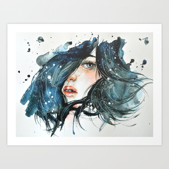 Shh Art Print