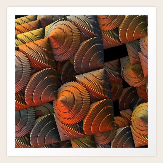 Cones Art Print