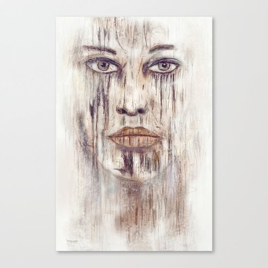 Old thoughts ! Canvas Print
