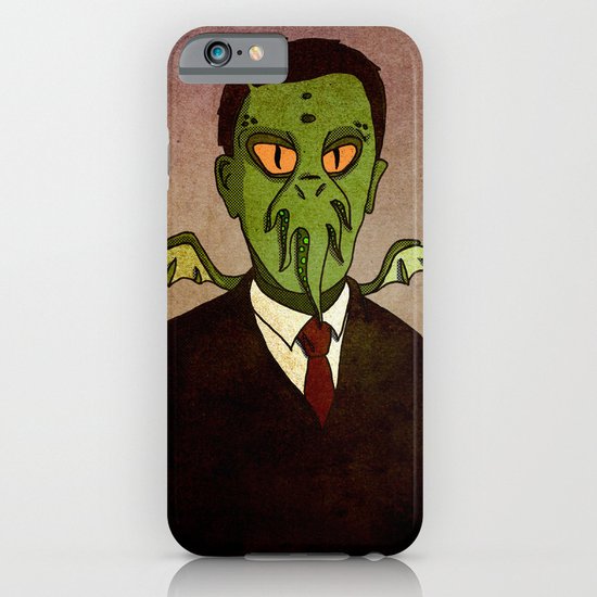 Prophets of Fiction - H.P. Lovecraft /Cthulhu iPhone & iPod Case