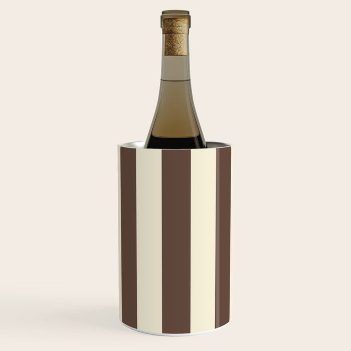 Stripes of Brown and Cream