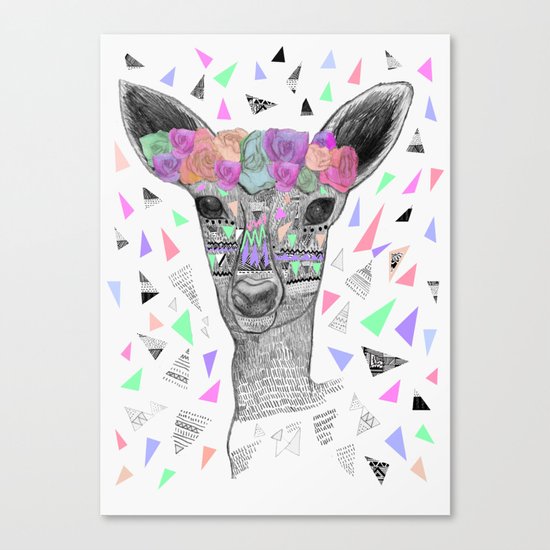BLOWN A WISH Canvas Print