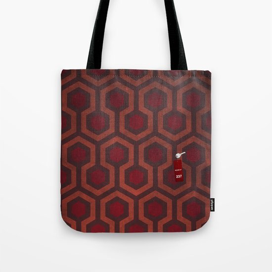 the Shining Rug & Room 237 Tote Bag