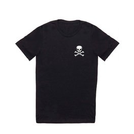 Pixel Skull And Crossbones. T Shirt
