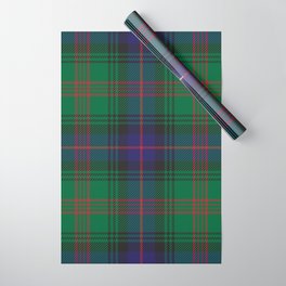 Christmas Classical Plaid Tartan Pattern Wrapping Paper