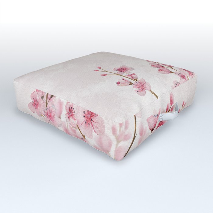 Cherry Blossom 3 Outdoor Floor Cushion