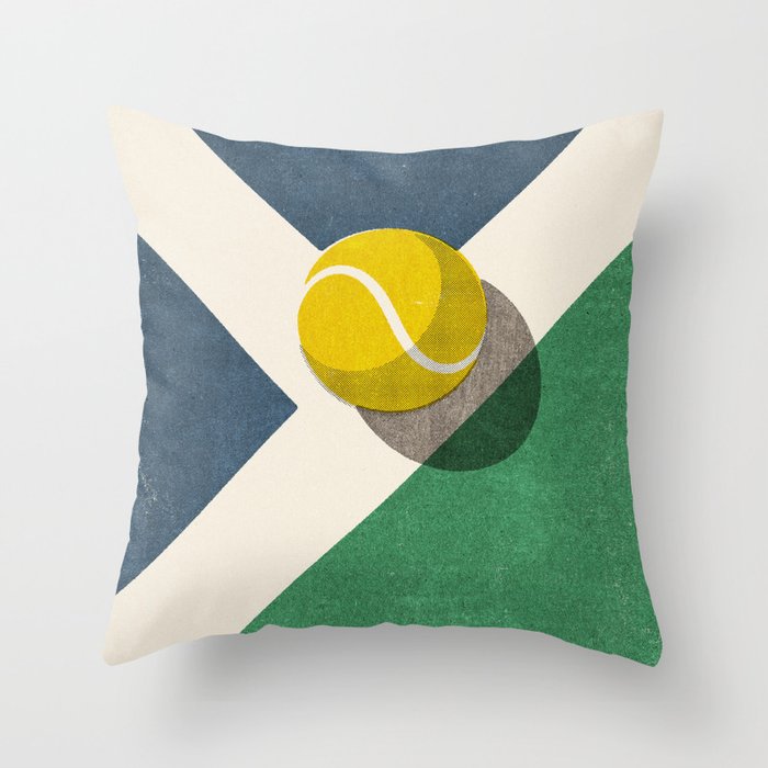 BALLS / Tennis (Hard Court) Throw Pillow