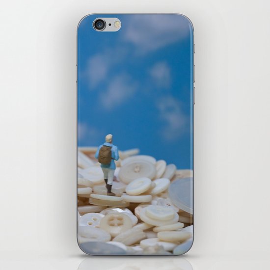 The Great Button Hike iPhone Skin