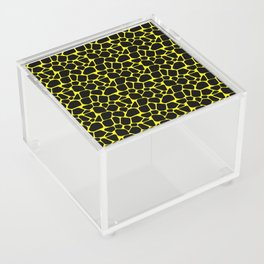 Neon Safari Yellow & Black Acrylic Box