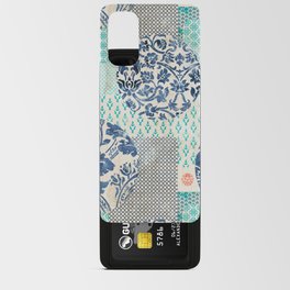 vintage patchwork pattern Android Card Case
