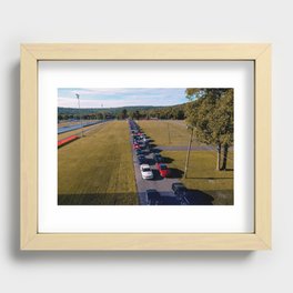 Car Show Recessed Framed Print