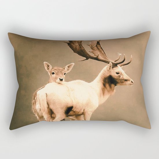 Deer 3 Rectangular Pillow
