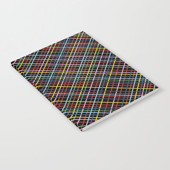 Weave 45 Black Notebook