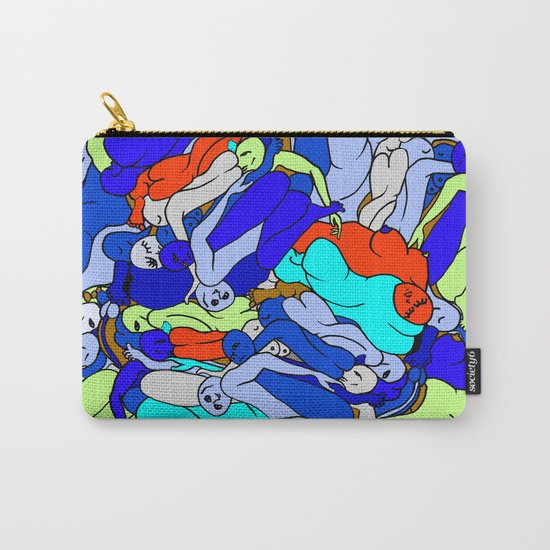 Sleepy Heads - Sapphire Blue Carry-All Pouch