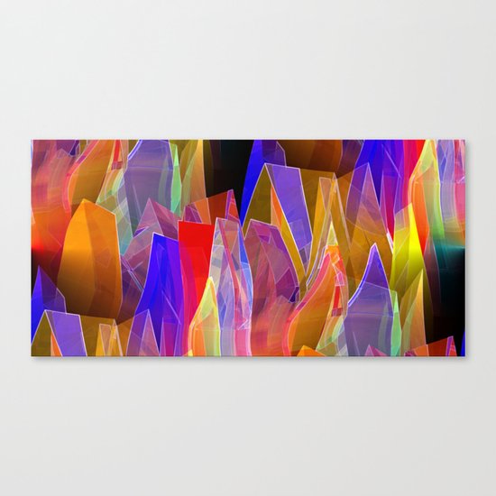 towel full of colors -7- Canvas Print