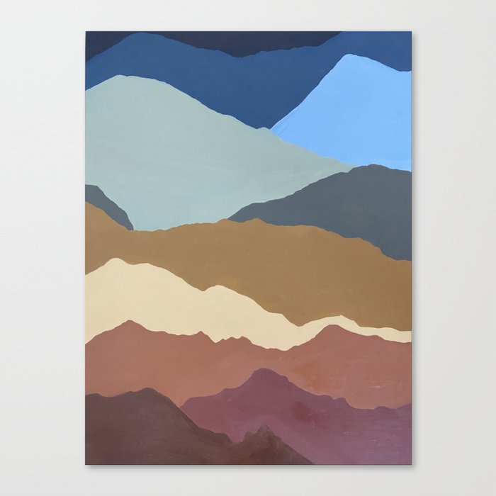Mountains One Canvas Print