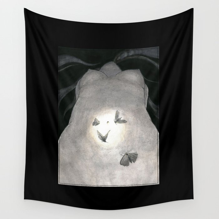 LOVE YOU BUT I'VE CHOSEN DARKNESS Wall Tapestry