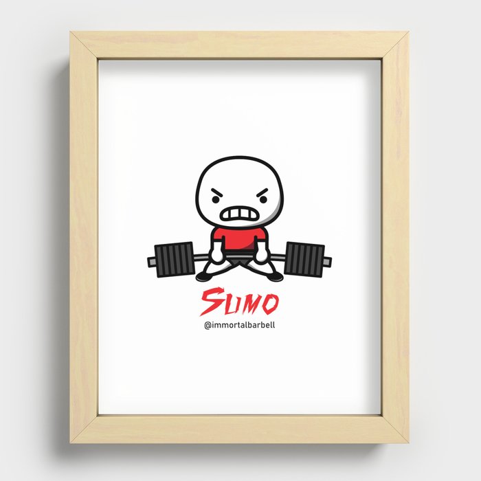 SUMO Recessed Framed Print