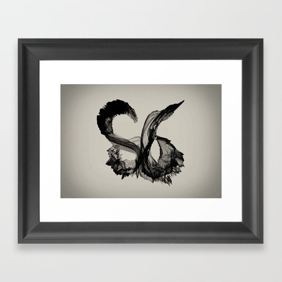 S6 Tee Framed Art Print