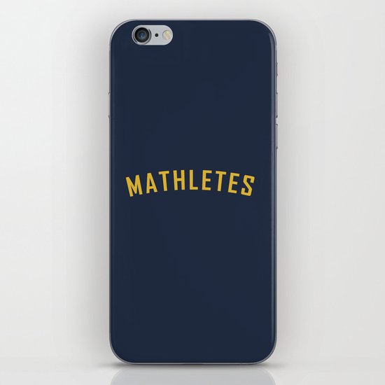 Mathletes - Mean Girls movie iPhone & iPod Skin
